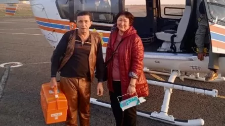 Науқас Павлодардан Астанаға медавиация көмегімен жеткізілді