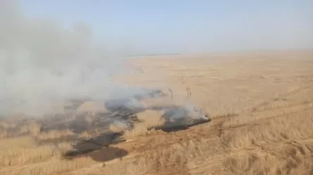Атырау облысындағы қамыс өрті әлі толық сөнген жоқ
