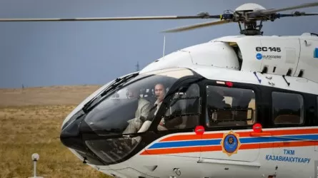Вертолет направили за недоношенными новорожденными в Павлодарской области