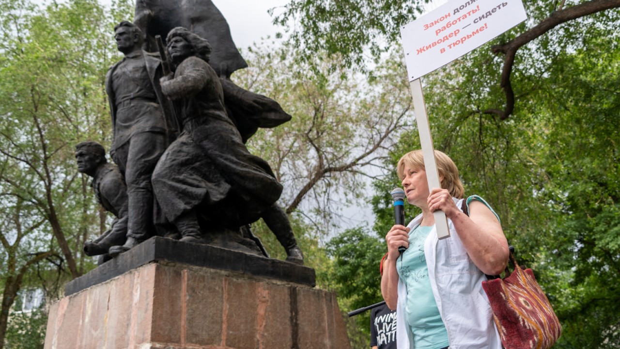 Митинг в защиту животных: в Алматы прошел санкционированный протест