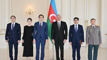 Қазақстан Елшісі Әзербайжан Президентіне сенім грамоталарын тапсырды