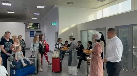 Ақтауға Ресейден чартерлік рейспен алғашқы туристер келді 