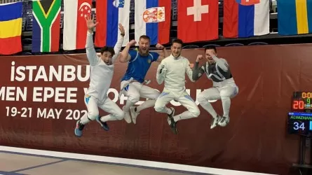 Асхат Оралов поздравил шпажистов с победой на Кубке мира
