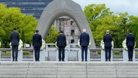 G7 көшбасшылары саммитті Хиросимадағы Бейбітшілік саябағынан бастады