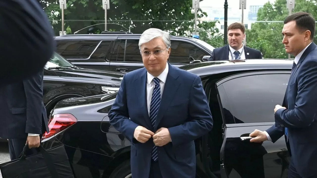 Тоқаев Жоғары Еуразиялық экономикалық кеңеске қатысу үшін Үлкен Кремль сарайына келді