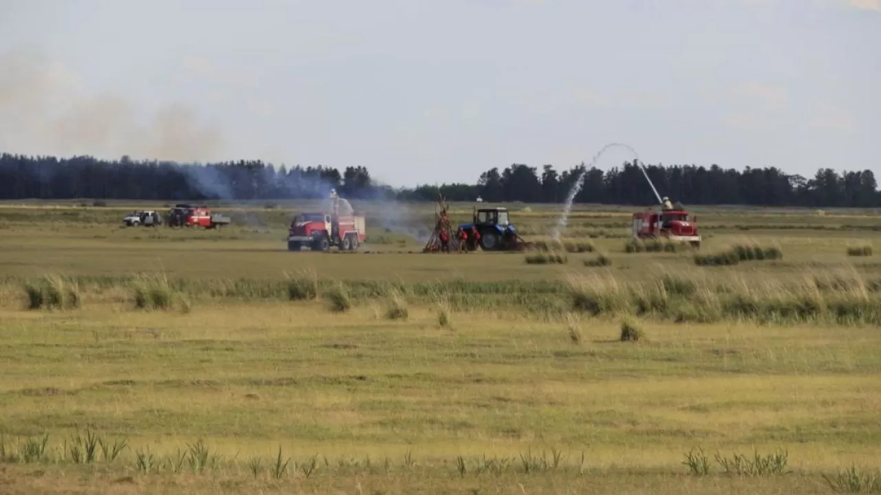 Сырым Шәріпханов Павлодар облысы орман шаруашылығының орман өрттерін жоюға әзірлігімен танысты