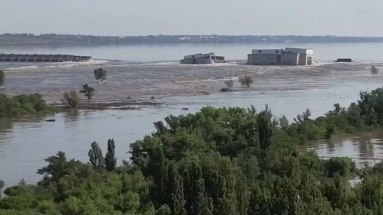 Инспекторы МАГАТЭ хотят измерить уровень воды в Каховском водохранилище