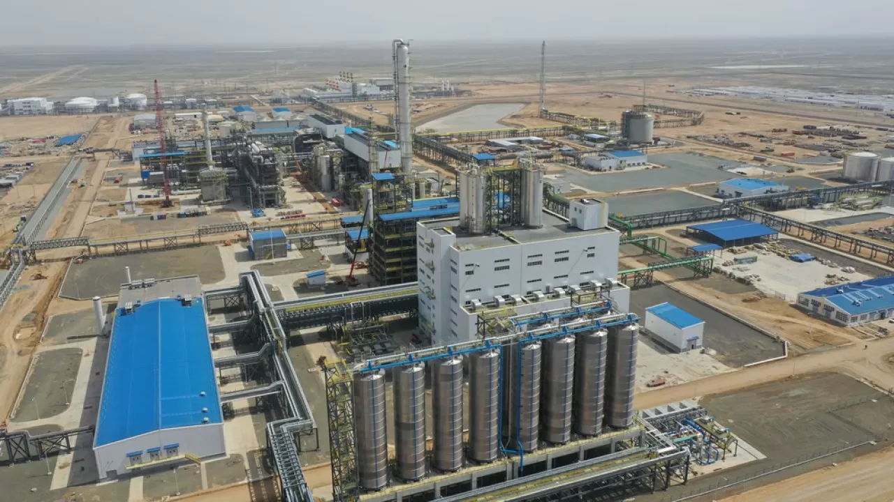 Атыраудағы газ-химия кешенінің жұмысы тоқтады