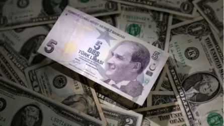 Курс турецкой лиры к доллару обвалился до нового исторического минимума  