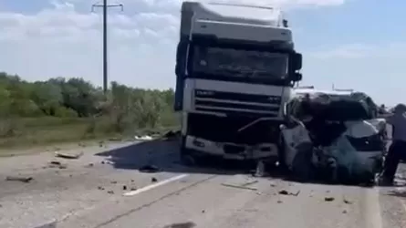 Водитель и его ребенок погибли при ДТП в Костанайской области