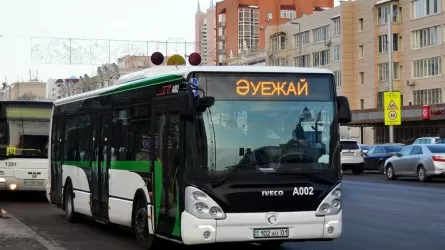 В Астане изменили схемы движения по пяти автобусным маршрутам