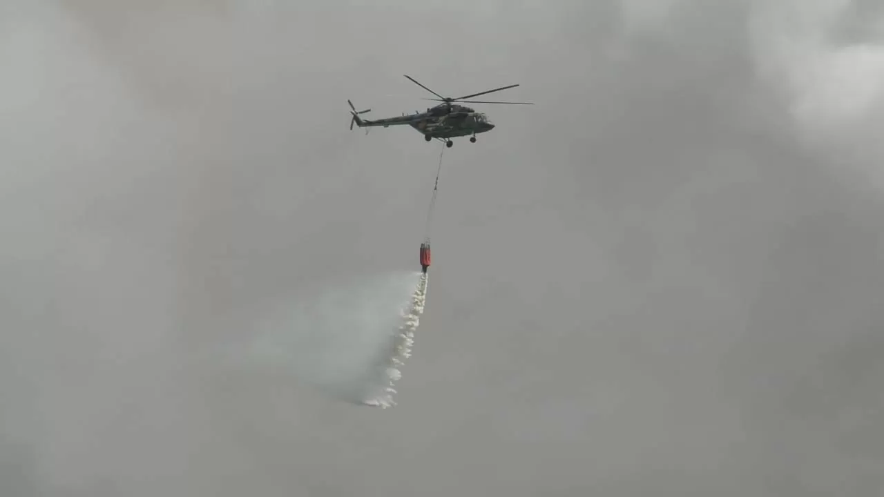 Абай облысында 9 аумақта өртті сөндіру жұмыстары жалғасуда
