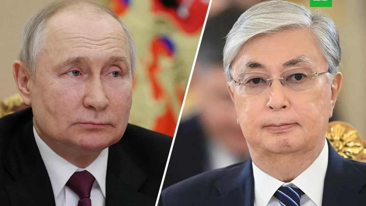 Владимир Путин Қасым-Жомарт Тоқаевқа көңіл айтты
