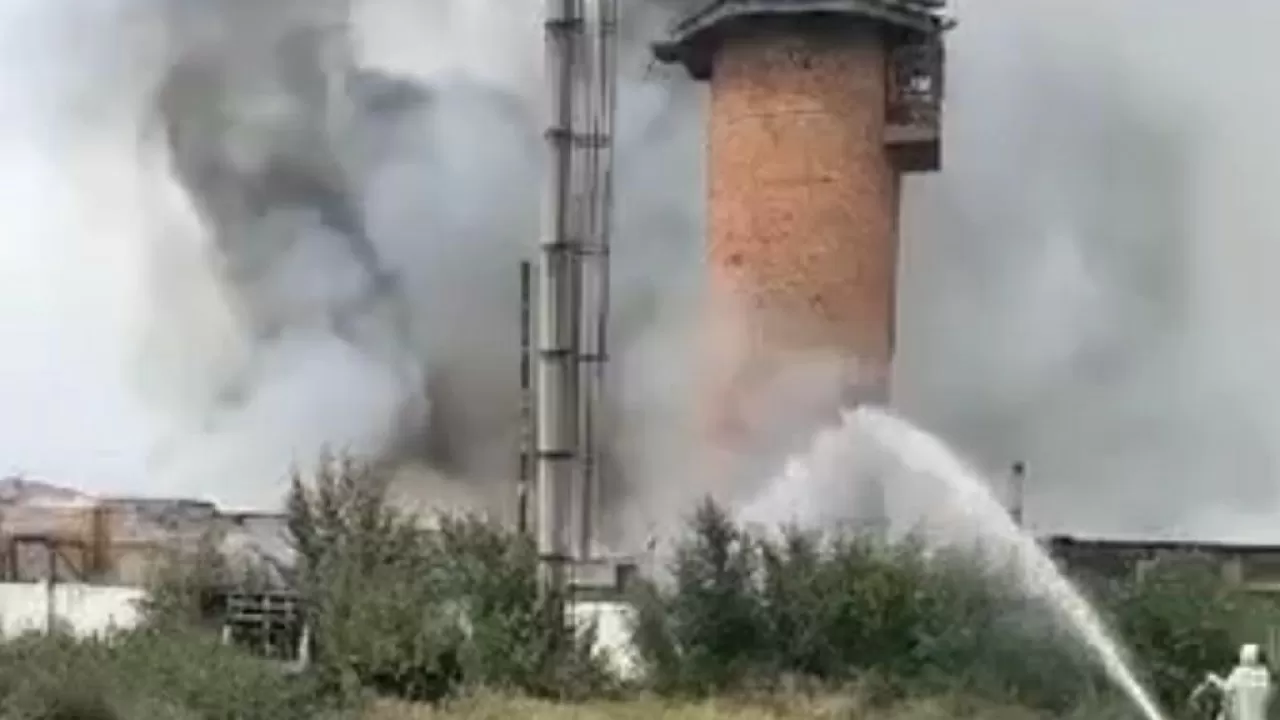 Екібастұзда автогаз құю бекетінен өрт шықты