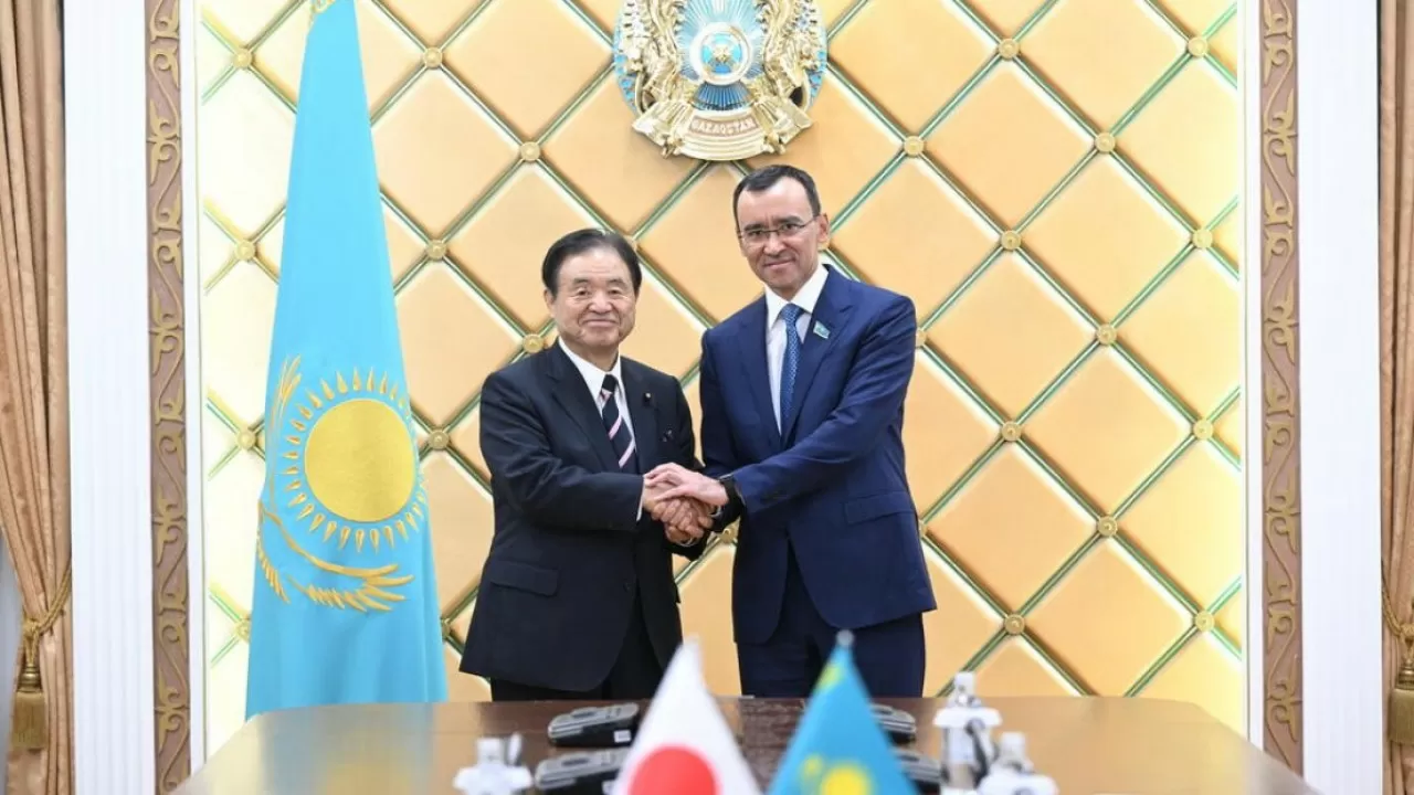 Мәулен Әшімбаев Жапония Парламентінің Қазақстанмен достық лигасының төрағасымен кездесті