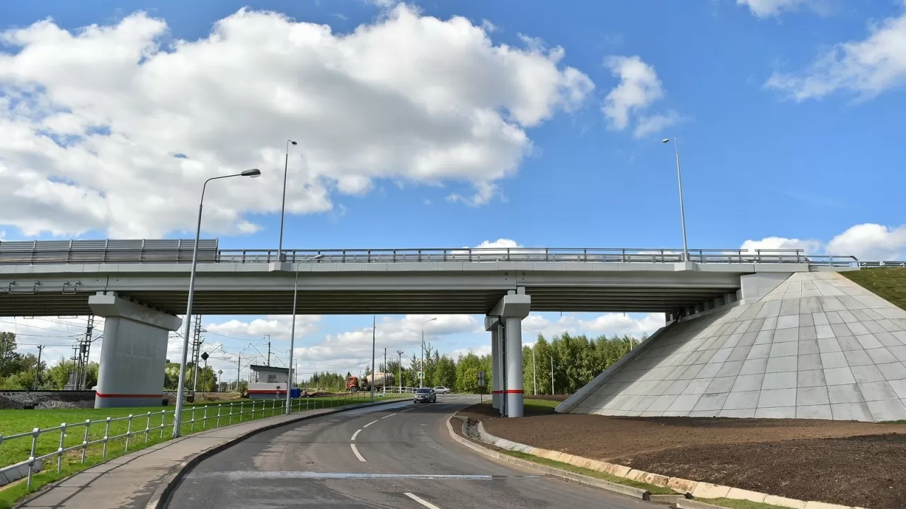 Алматыда тұрғын үй кешені маңындағы эстакадада көлік қозғалысы ашылды