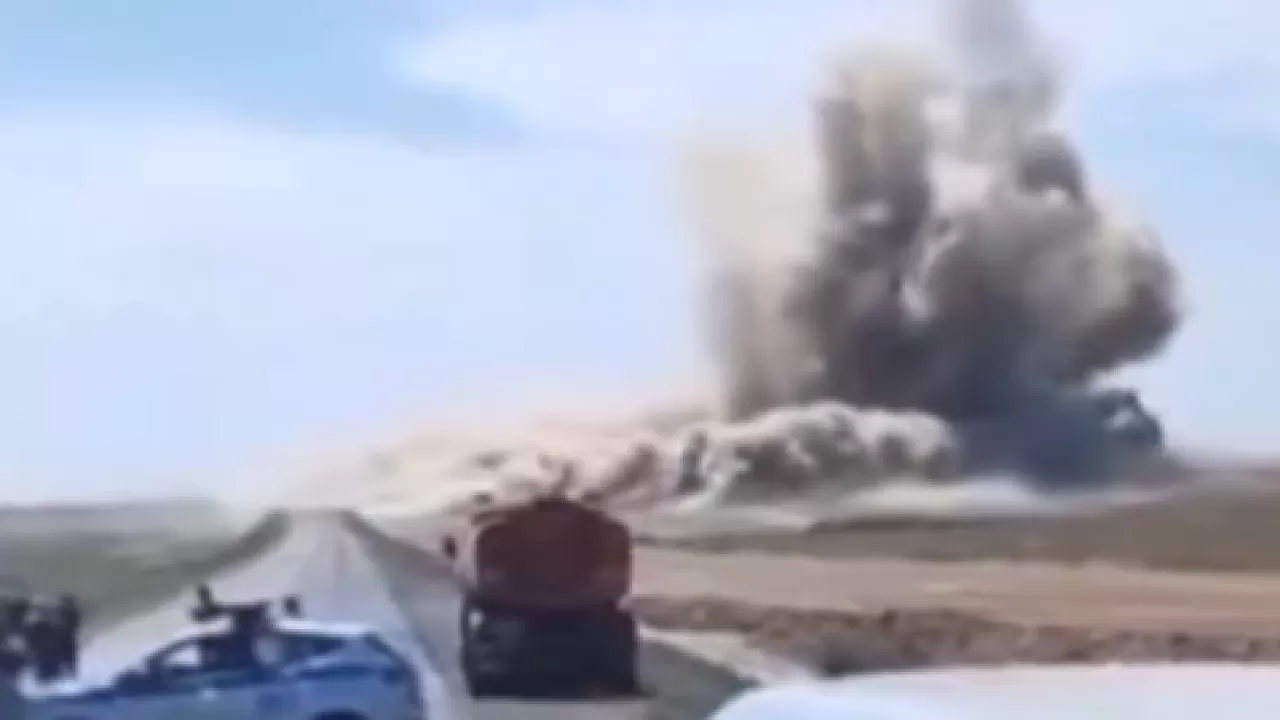 Видео "взрыва в Балхаше" прокомментировал аким города