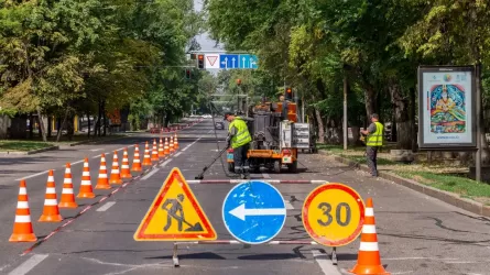 В Алматы на двое суток перекроют движение на участке проспекта Абая