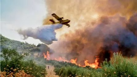 30 тыс. человек эвакуировано с острова Родос из-за лесных пожаров 