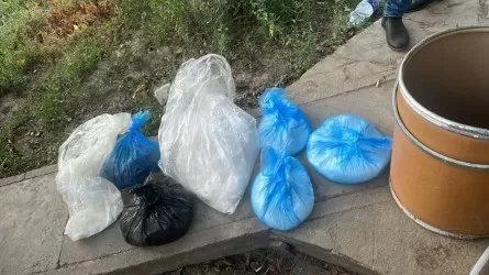 Алматыда есірткі дайындаумен айналысқан үш адам ұсталды