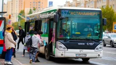 Астанада тағы бір автобустың бағдары өзгерді