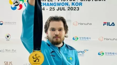 Казахстанец завоевал золотую медаль на ЧМ по пулевой стрельбе  