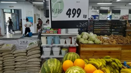 В Актобе переписывают чеки на продукты