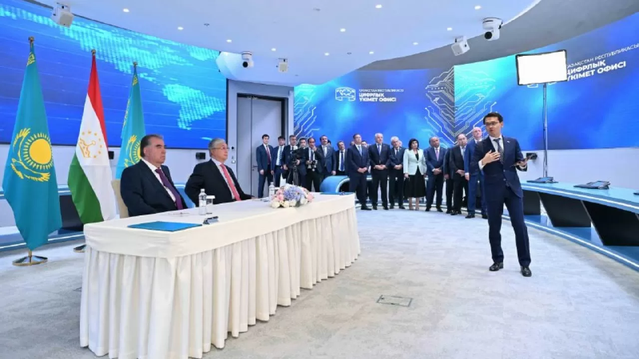 Қазақстан Тәжікстанның цифрлық технологияларды дамыту ісіне қолдау көрсетеді