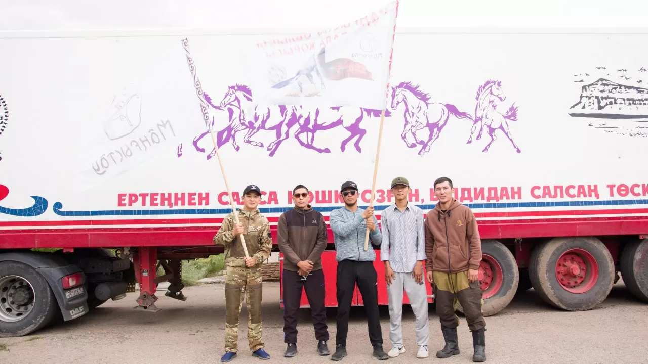 "Ұлы дала жорығына" қатысуға маңғыстаулық шабандоздар бірінші болып жетті