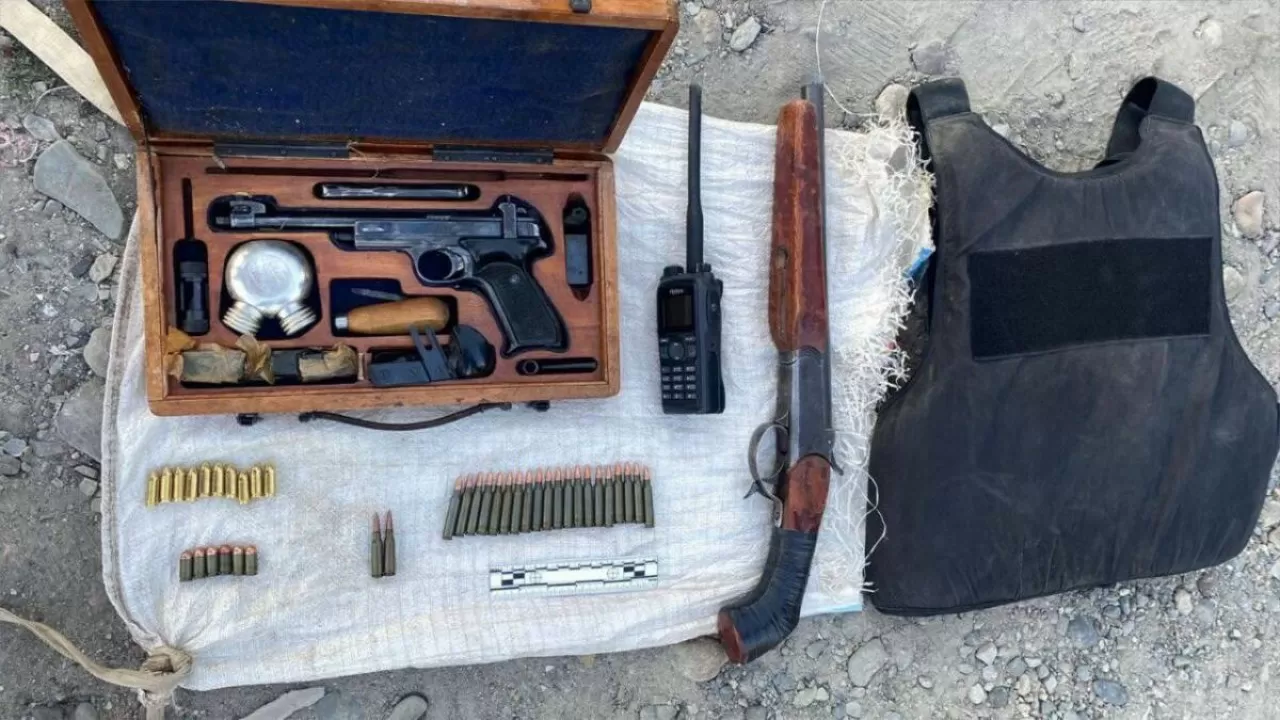 Мешок с оружием нашли в Талдыкоргане