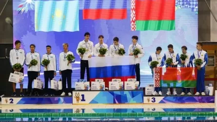 Сборная Казахстана по плаванию завоевала три медали на II Играх стран СНГ в Беларуси