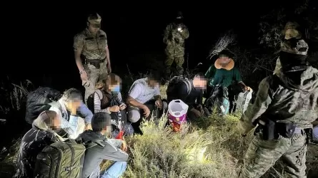 В ЗКО погранслужбой КНБ задержаны 9 нарушителей государственной границы 