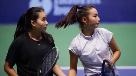 Казахстанки выиграли парный разряд ивента ITF в Усть-Каменогорске