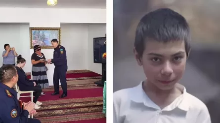 В Акмолинской области посмертно наградили медалью четырнадцатилетнего мальчика