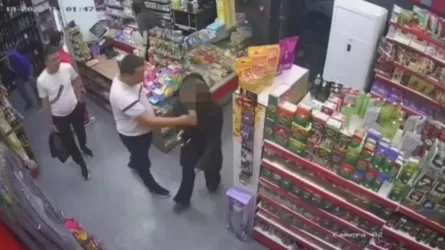 Дүкенде ерсі қылық жасаған ер адам қамауға алынды