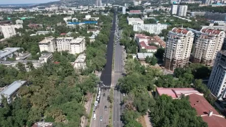 Алматыдағы Абай, Сейфуллин және Әл-Фараби даңғылдарындағы жөндеу жұмыстары аяқталуға жақындады