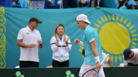 Davis Cup: Скатов вывел Казахстан вперед в матче с Болгарией