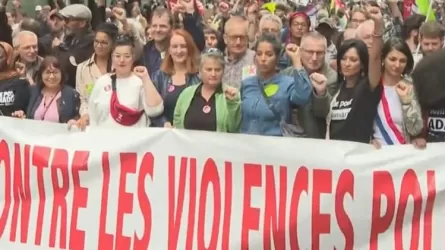 По всей Франции проходят акции против полицейского насилия