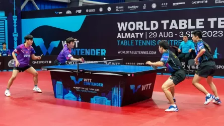 Үстел теннисінен «WTT Contender Almaty» рейтингтік турнирі аяқталды