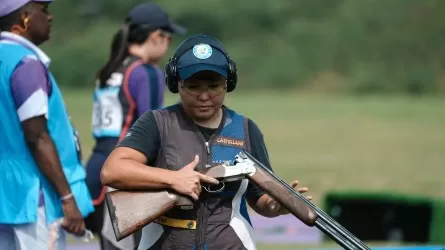 Первое золото Азиады принесла Казахстану женская команда по стендовой стрельбе