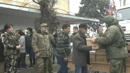 В Нагорный Карабах доставлена гуманитарная помощь