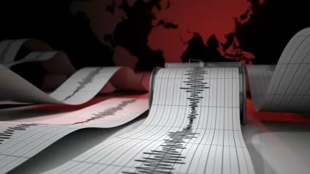В 269 км от Алматы случилось землетрясение