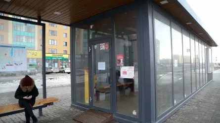QR код сканерлеу арқылы автобустың нақты келу уақытын көруге болады
