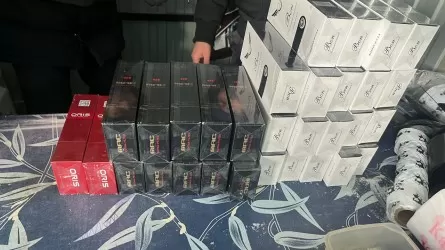 Полицейские пресекли торговлю контрабандными сигаретами в Западно-Казахстанской области