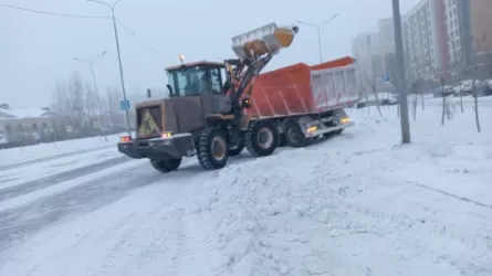 Свыше 2,3 тыс. дорожных рабочих задействованы в снегоуборке в Астане