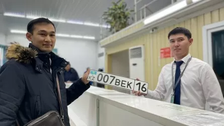 217 восточноказахстанцев потратились на "красивые номера"
