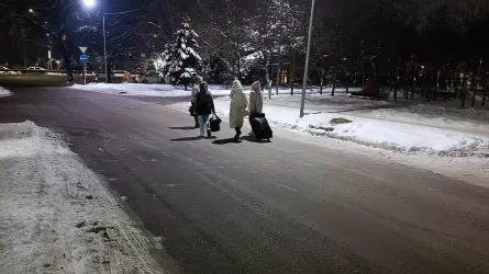 В Алматы действуют пункты приема пострадавшего населения, оставшегося без крова