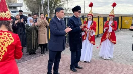 Ұлытау облысының Қаражал қаласында «Мемлекеттік Рәміздер» алаңы ашылды