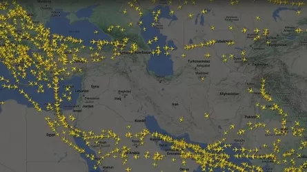 Халықаралық әуе компаниялары соғыс болып жатқан елдерді айналып ұшып жатыр
