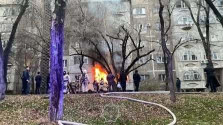 Теміртауда өртке оранған пәтерден 84 жастағы әже құтқарылды